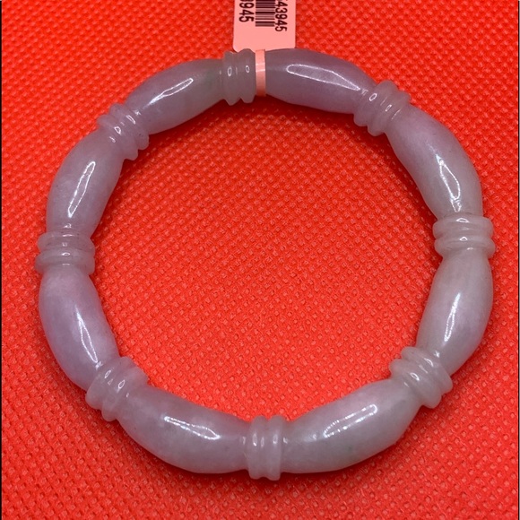 BURMESE NATURAL JADE BANGLE - Picture 6 of 16